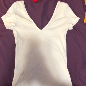 White V neck